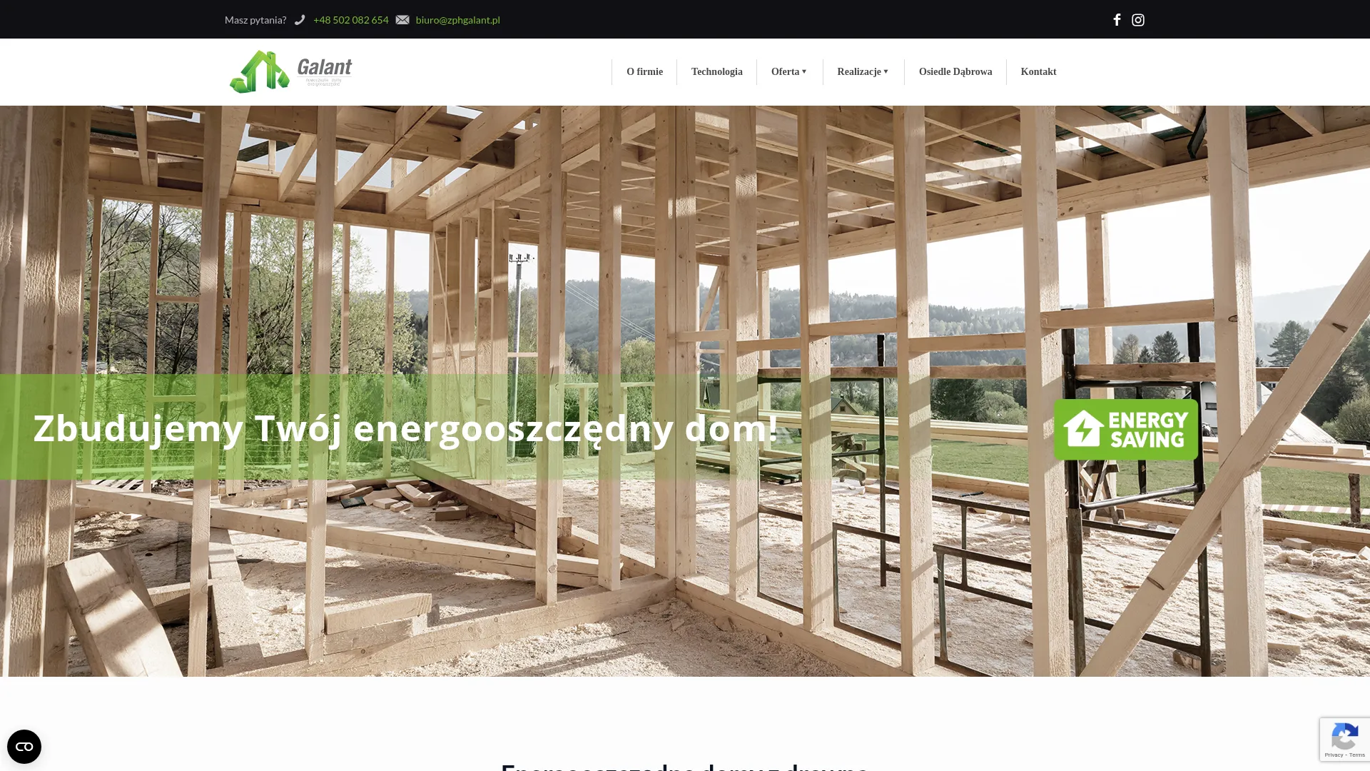 Screenshot of zphgalant.pl