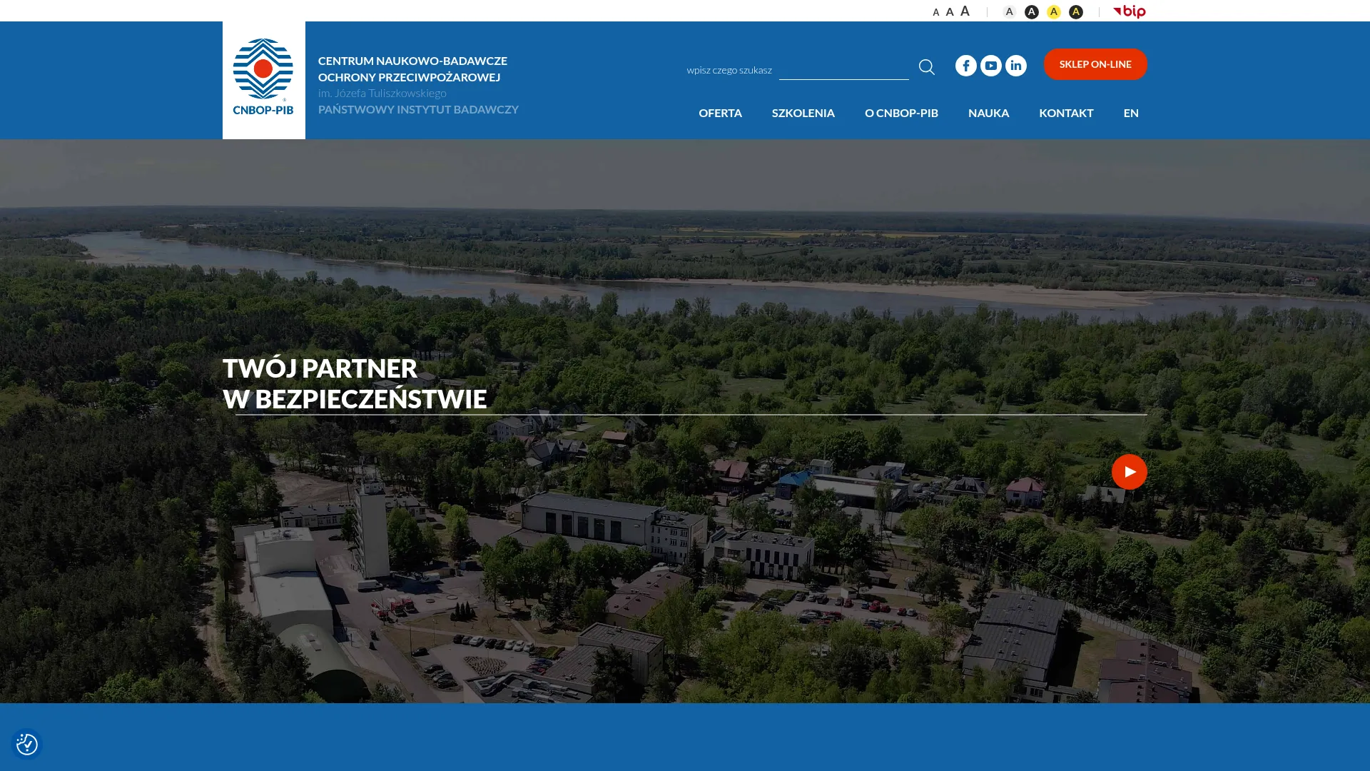 Screenshot of cnbop.pl