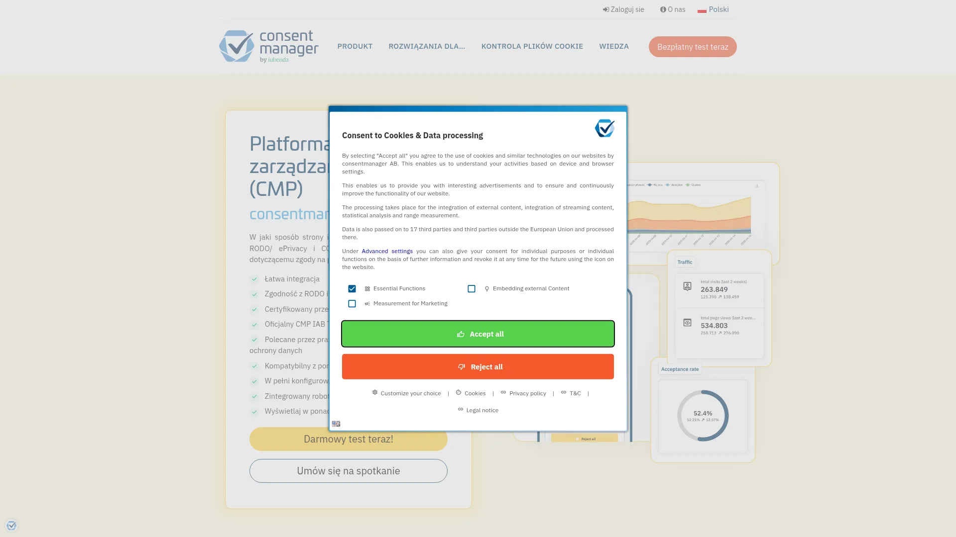 Screenshot of lulubistro.pl